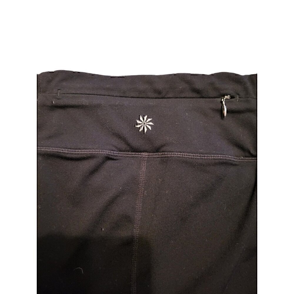 Athleta Black Relay Capri Cropped Leggings Size Small - Picture 2 of 4